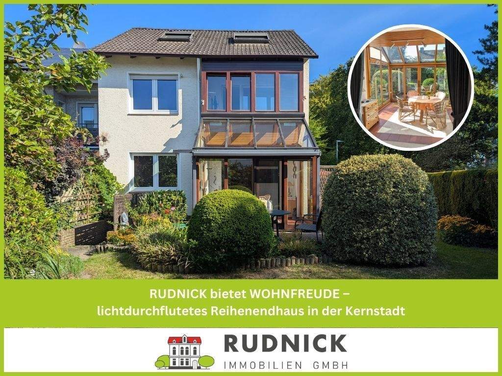 Thumbnail-RUDNICK bietet WOHNFREUDE - lichtdurchflutetes Reihenendhaus in der Kernstadt