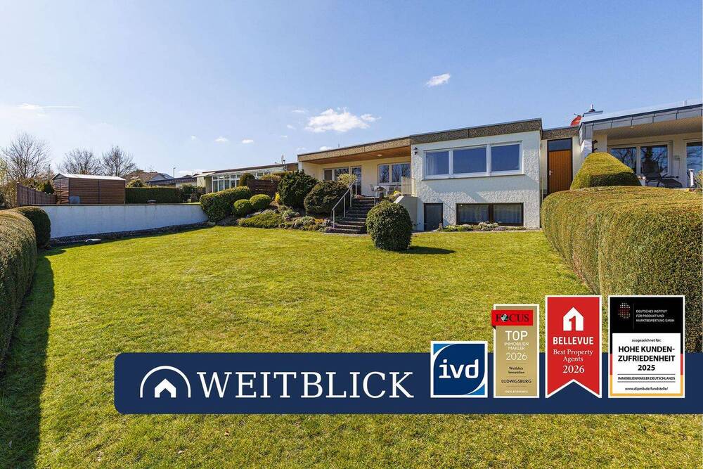 Thumbnail-WEITBLICK: Bungalow mit Traumgarten & Blick ins Grüne!