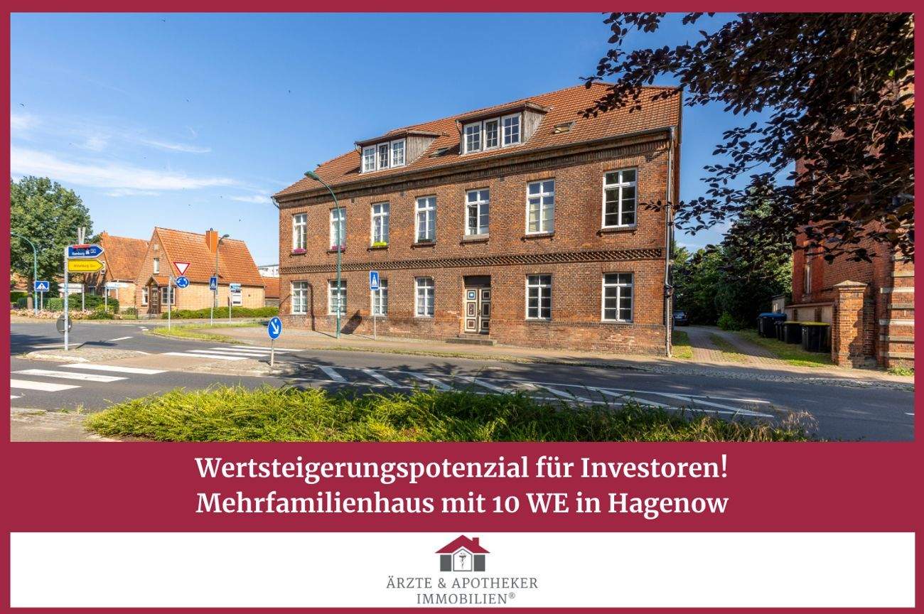 Thumbnail-Wertsteigerungspotenzial für Investoren! Mehrfamilienhaus mit 10 WE in Hagenow