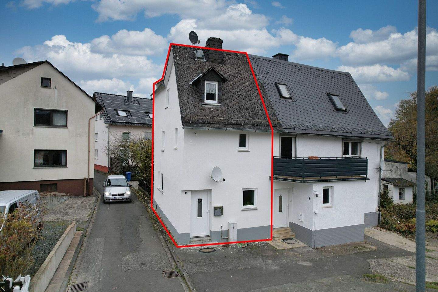 Thumbnail-Gepflegte Doppelhaushälfe in Nauborn - provisionsfrei