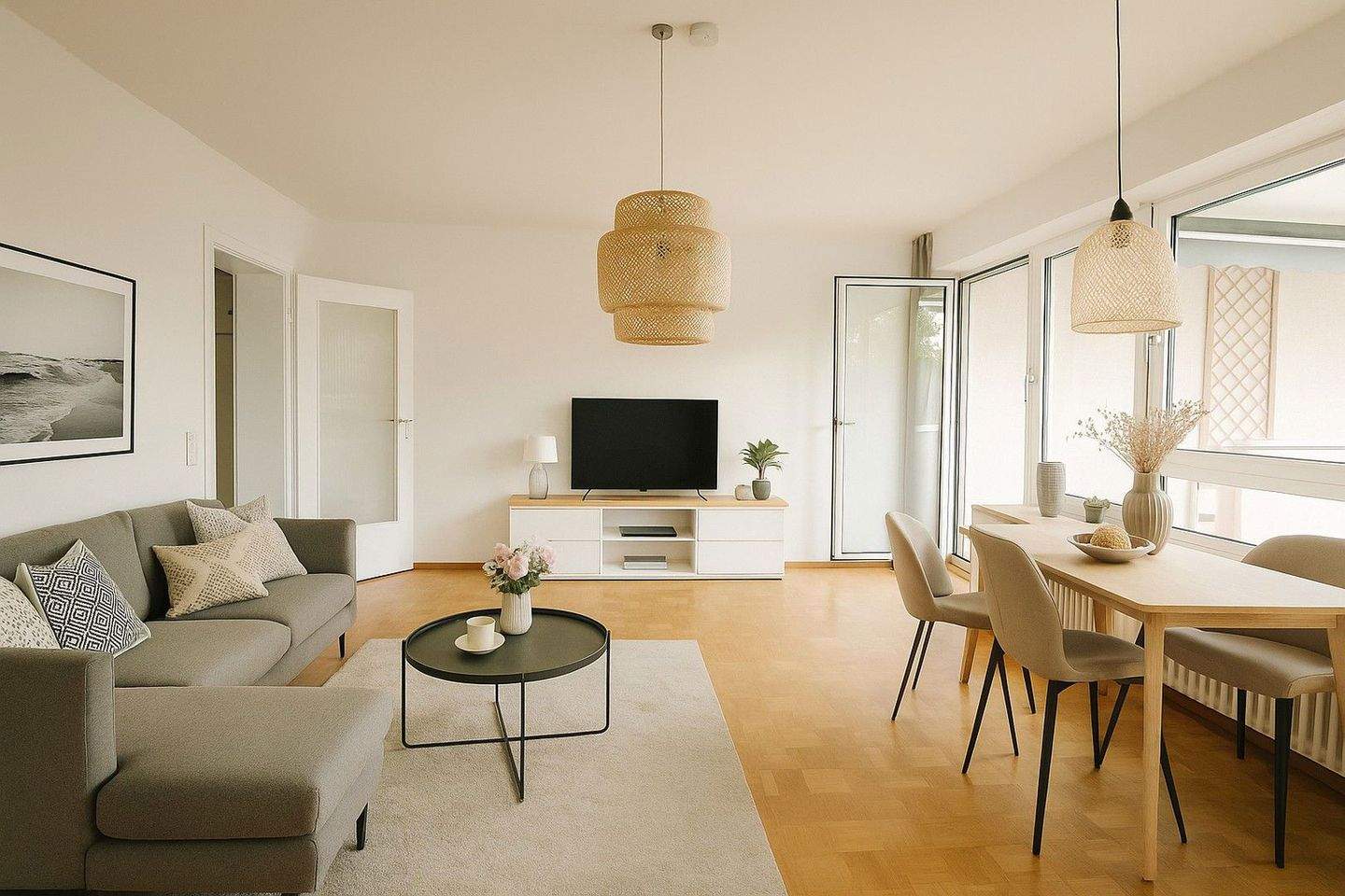 Thumbnail-Schöne 3 Zimmerwohnung in Germering, 2 Balkone,Tiefgarage und Keller