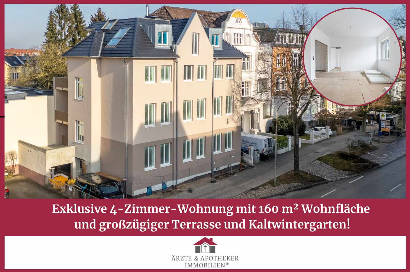 Thumbnail-Exklusive 4-Zimmer-Wohnung mit 160 m² Wohnfläche und großzügiger Terrasse!