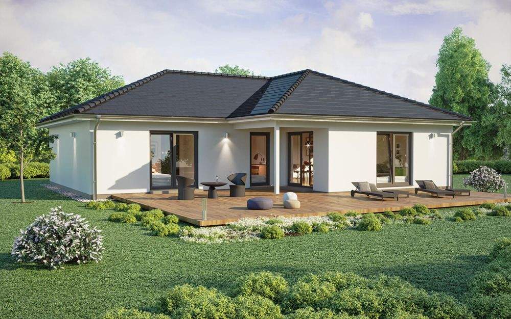 Thumbnail-Modern wohnen, stilvoll leben - barrierefreier Bungalow nach Maß