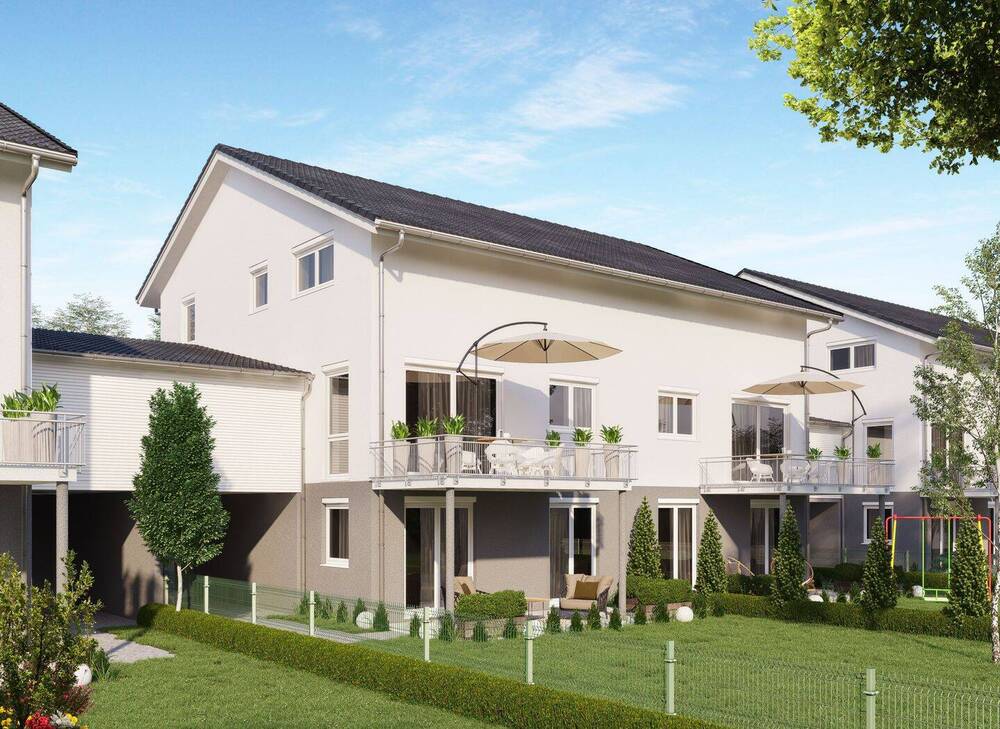 Thumbnail-Großzügige Doppelhaushälfte mit Balkon und Terrasse zum Erstbezug