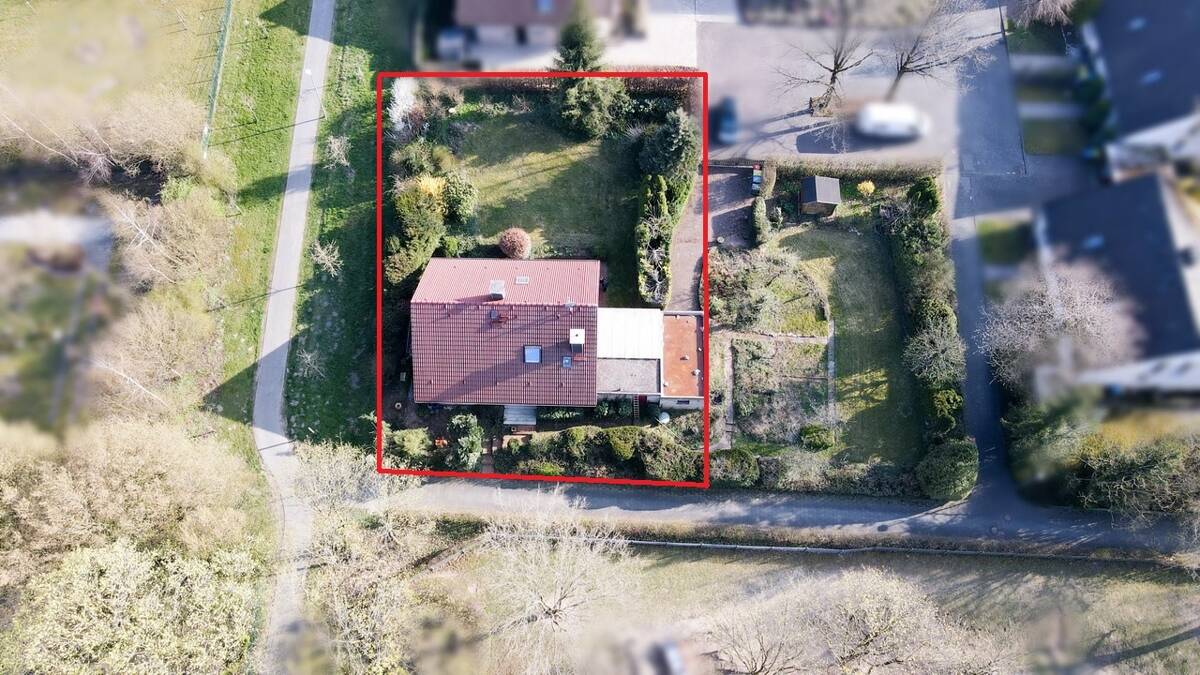 Luftbild Verkaufsgrundstück