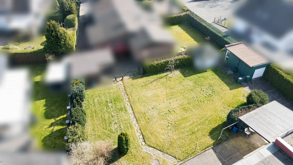 Gartenfläche, bebaubar