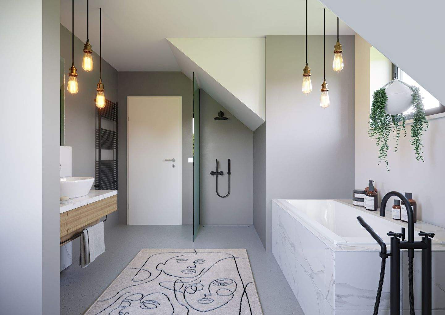 Thumbnail-Technikfertig! Viel Geld gespart! Individuelles und modernes Haus in massiver Bauweise.