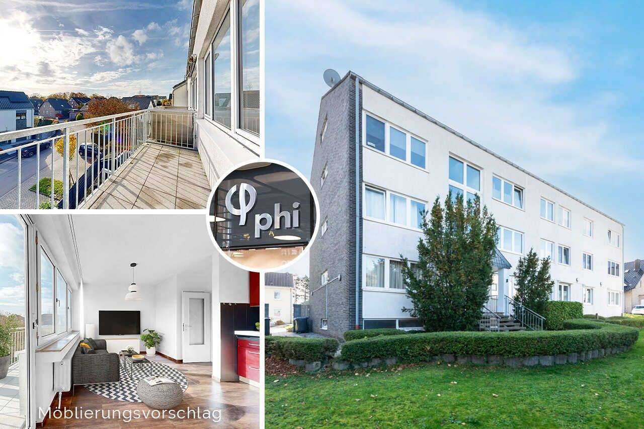 Thumbnail-PHI AACHEN - Helle und moderne Wohnetage mit Balkon und Stellplatz in Eschweiler-Kinzweiler!