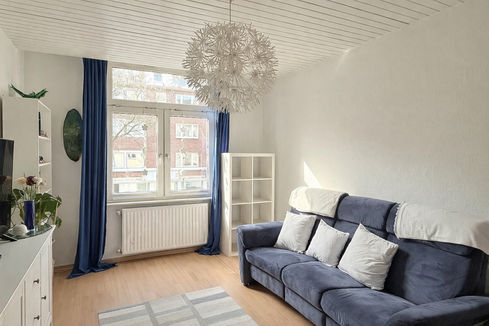 Thumbnail-Attraktive 2,5-Zimmer-Wohnung mit Balkon - ideale Investition mit stabiler Vermietung