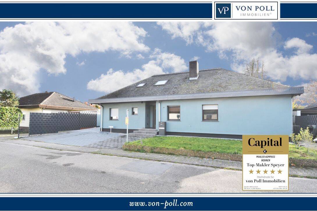 Thumbnail-stilvolles und großzügiges Einfamilienhaus im Bungalowstil