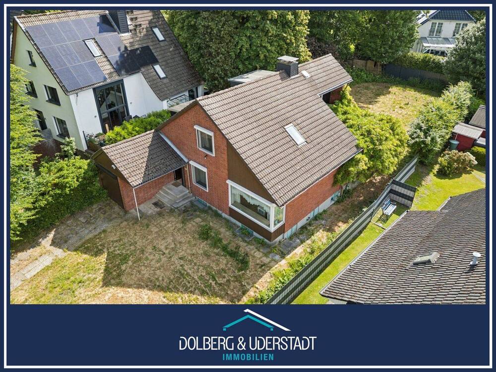 Thumbnail-Großzügiges Einfamilienhaus mit großem Grundstück in bester Lage von Hamburg-Jenfeld