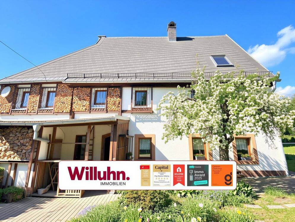 Thumbnail-Sofort beziehbar - Charmantes historisches EFH oder ZFH mit gemütlichem Kachelofen Landhausstil