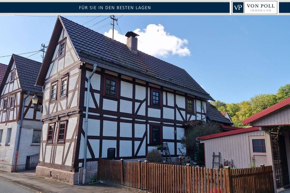 Thumbnail-Gemütliches Fachwerkhaus mit pflegeleichtem Garten in Wanfried OT