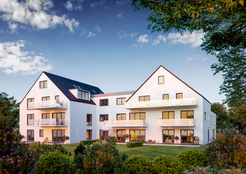 Thumbnail-69,38 m² | 2 Zimmer mit Balkon (Obergeschoss)