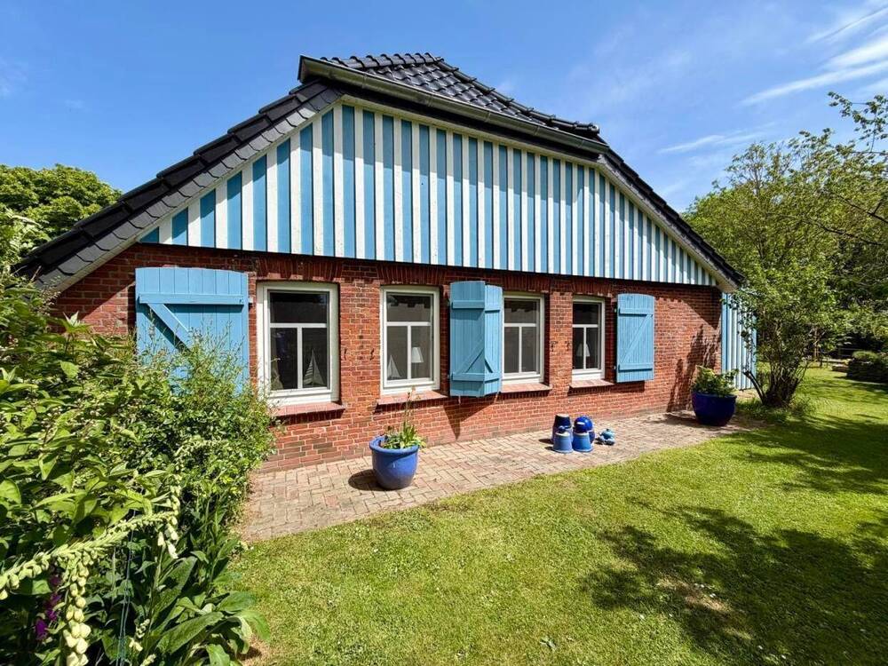 Thumbnail-Ländliche Idylle an der Nordsee - modernisiertes Einfamilienhaus mit Stall, Werkstatt und großem Gru