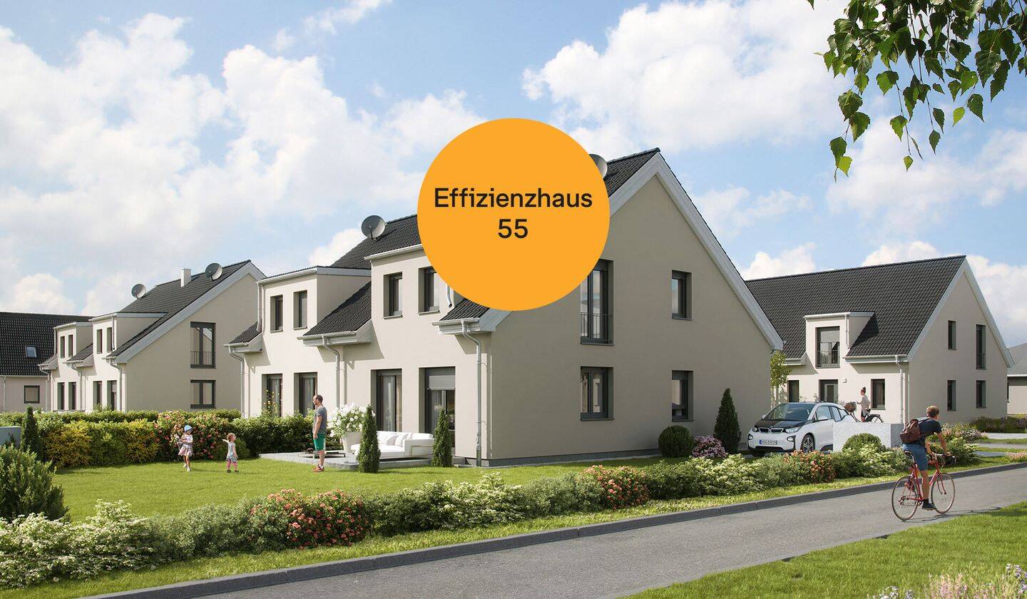 Thumbnail-Doppelhaushälfte mit 4 Zimmern, Garten und Terrasse