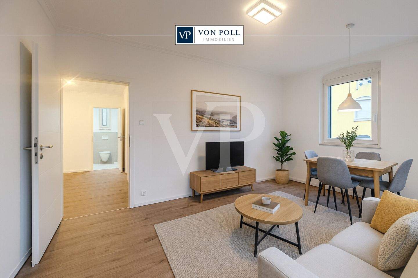 Thumbnail-Modernisiertes Altbauflair: Großzügige 3,5-Zimmer-Wohnung mit Charme!