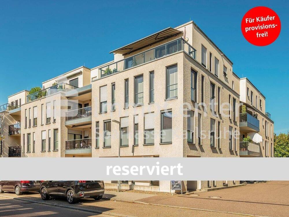 Thumbnail-Modern & seniorengerecht: Exklusive 3-Zimmer-Wohnung mit Tiefgaragenstellplatz in Ettlingen