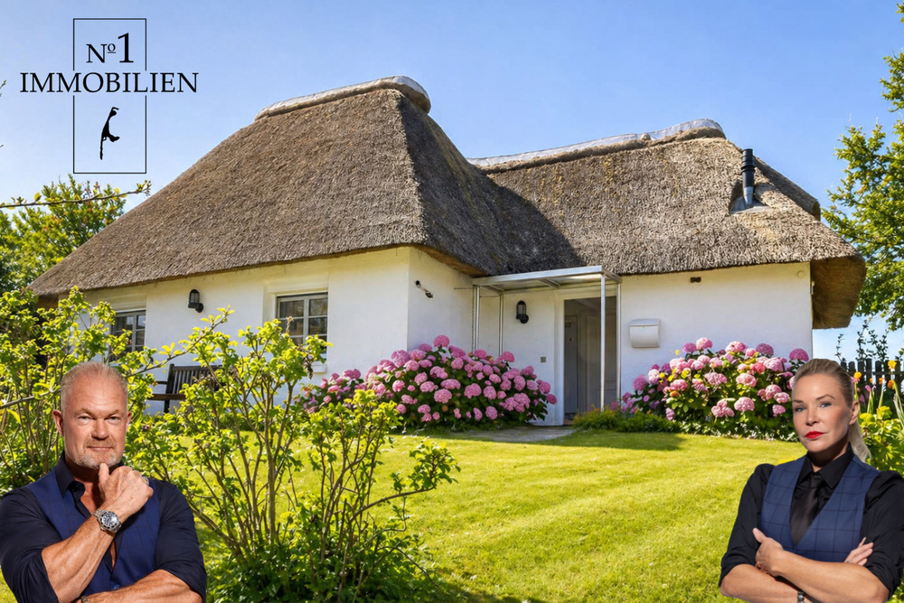 Thumbnail-Unter Reet: Modernisiertes Einfamilienhaus auf Pellworm