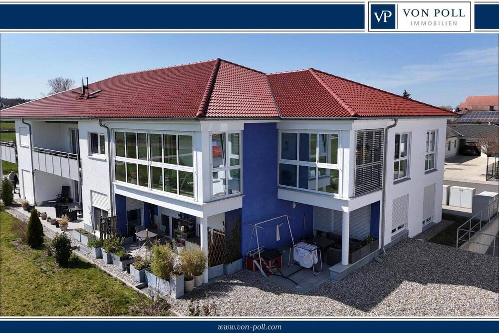 Thumbnail-Moderne 4-Zimmer-Wohnung mit Wintergarten und Blick ins Grüne