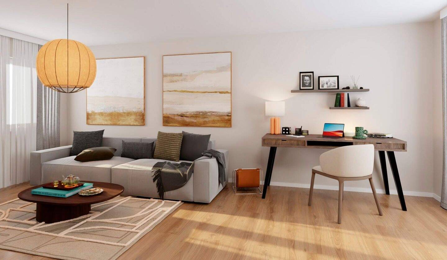 Thumbnail-Doppelhaushälfte mit großer Dachterrasse