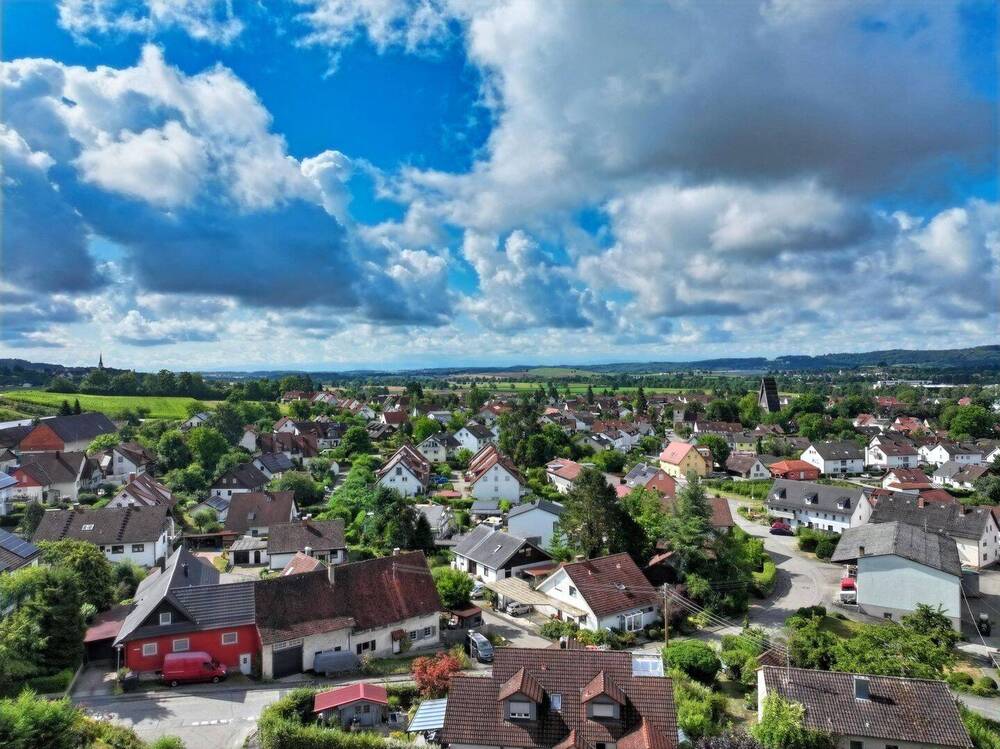 Genießen Sie die Alpensicht