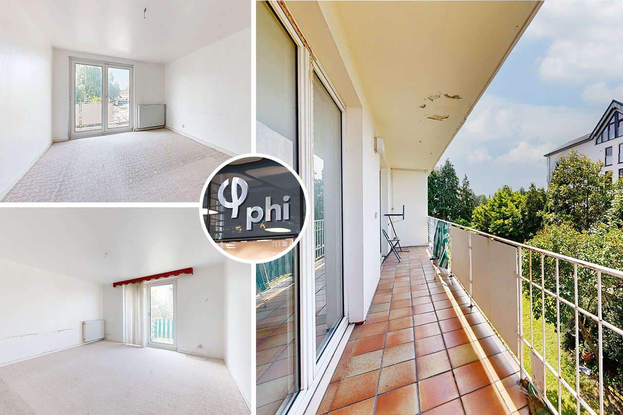 Thumbnail-PHI AACHEN - Potenzialstarke 2-Zimmer-Wohnetage mit Balkon in verkehrsgünstiger Lage von Aachen!