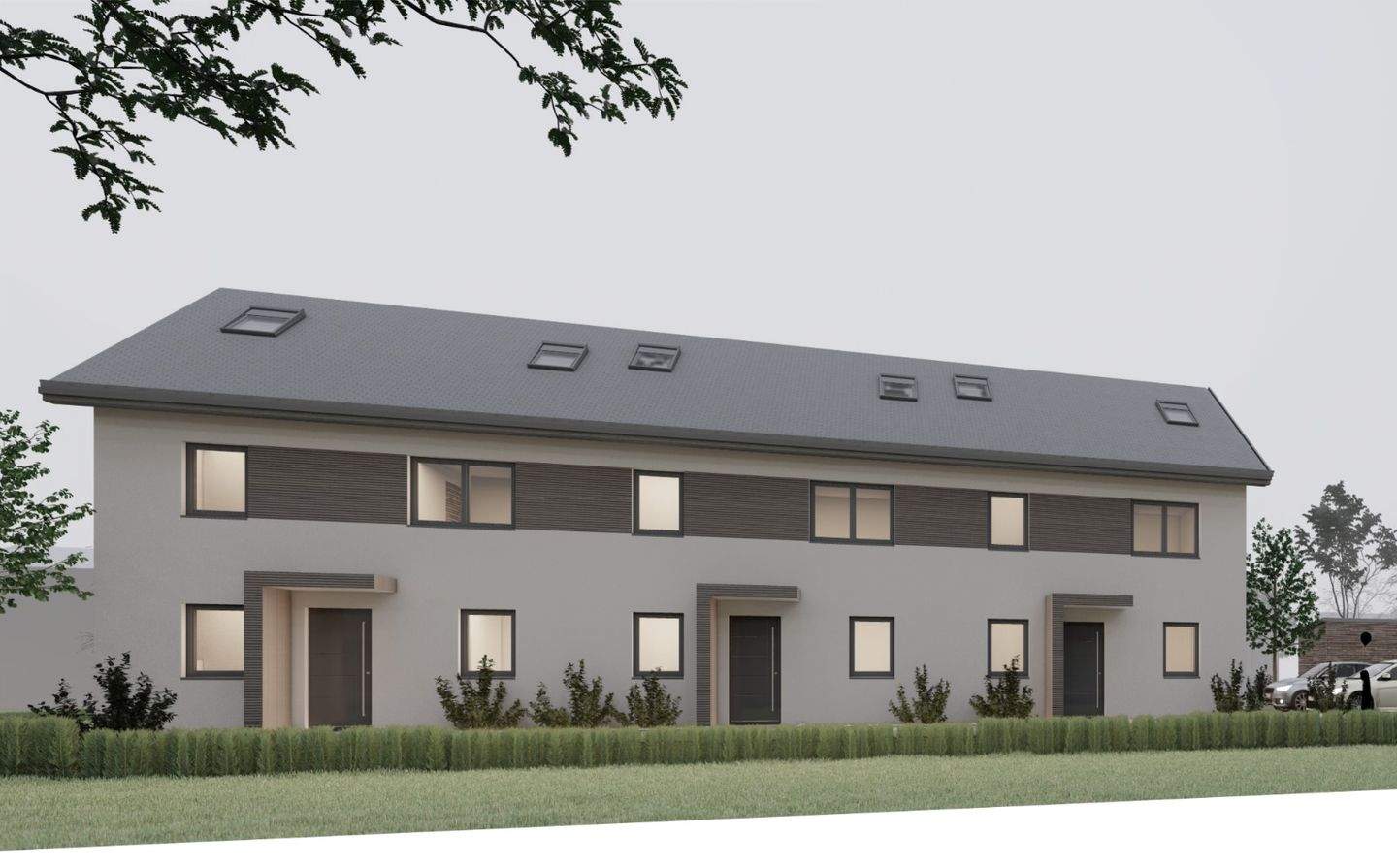 Thumbnail-Neubau-Reihenhäuser zur Miete in ruhiger Lage von Töging am Inn!