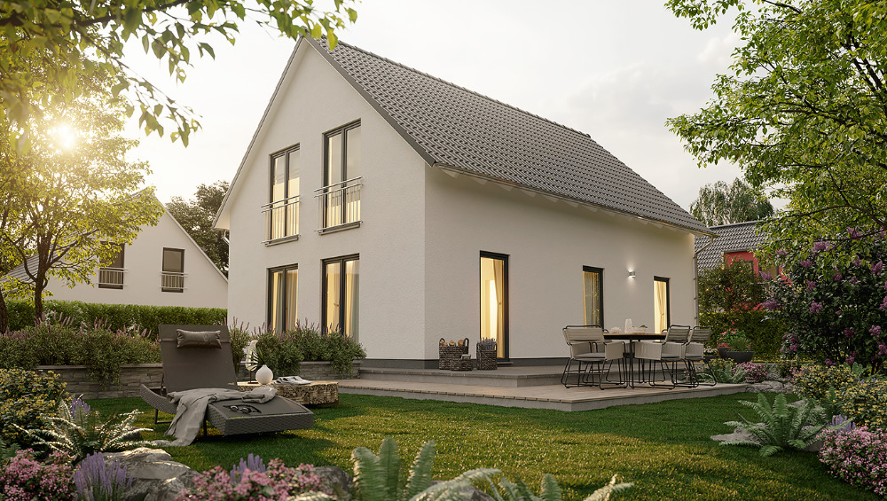 Thumbnail-Attraktives Einfamilienhaus mit großem Garten mit 700 qm