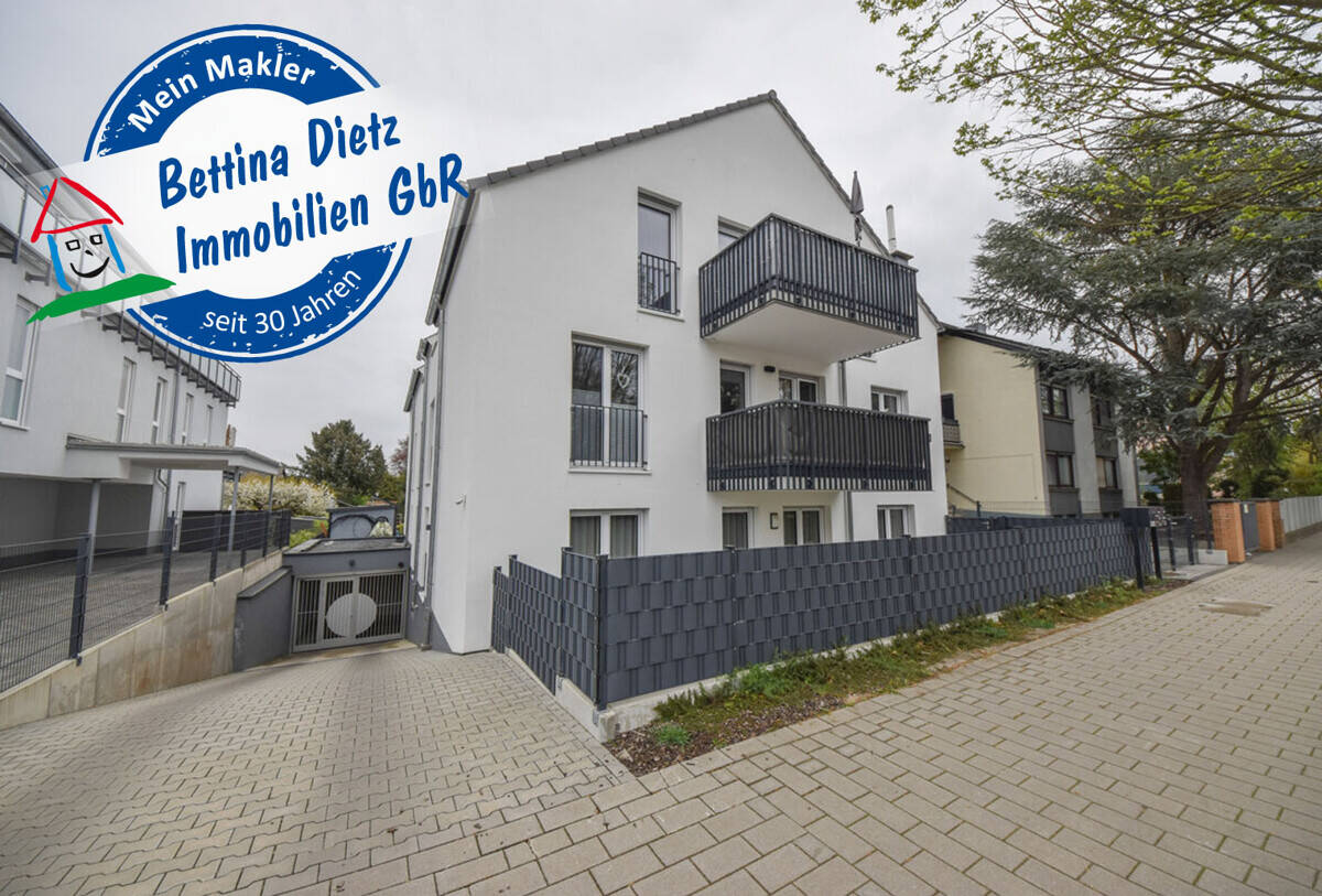 Thumbnail-DIETZ: Moderne 3-Zimmer-Wohnung in Dieburg! mit 2 Tiefgaragenstellplätzen und sonnigem Balkon!