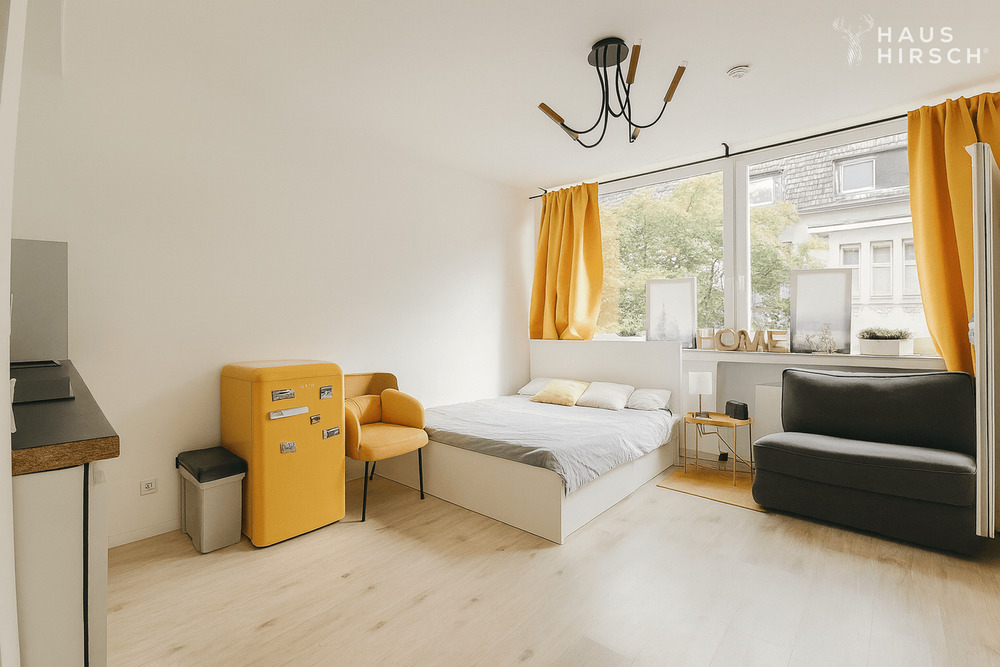 Thumbnail-TOP! Saniertes 1-Zimmer-Apartment mit Loggia in Top-Lage von Düsseldorf - sofort Bezug möglich!