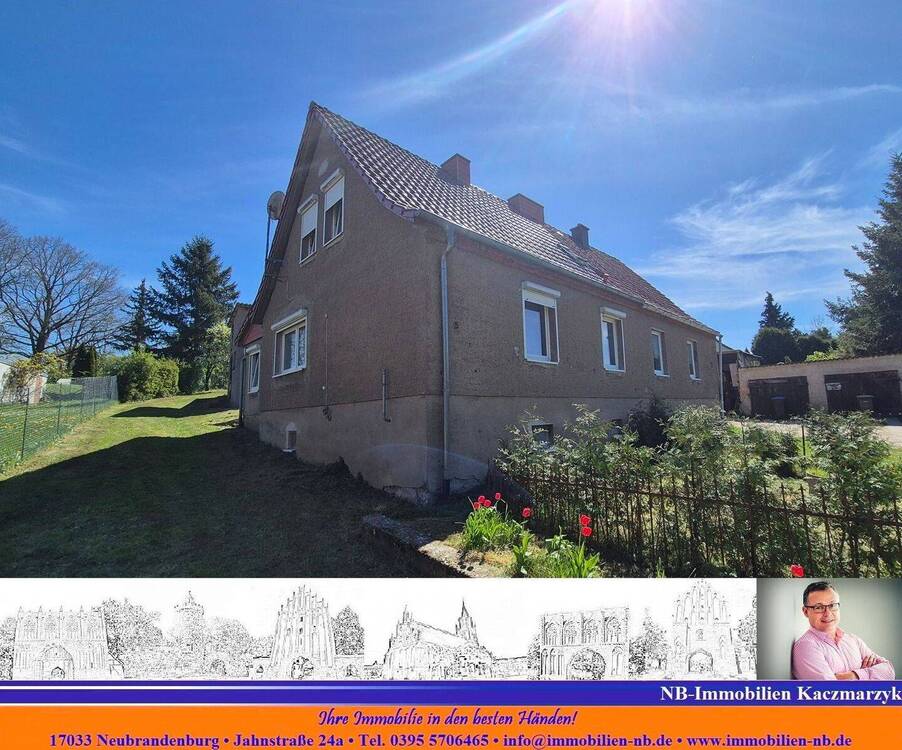 Thumbnail-Doppelhaushälfte in der Feldberger Seenlandschaft, in reizvoller Naturlandschaft mit zahlreichen Seen