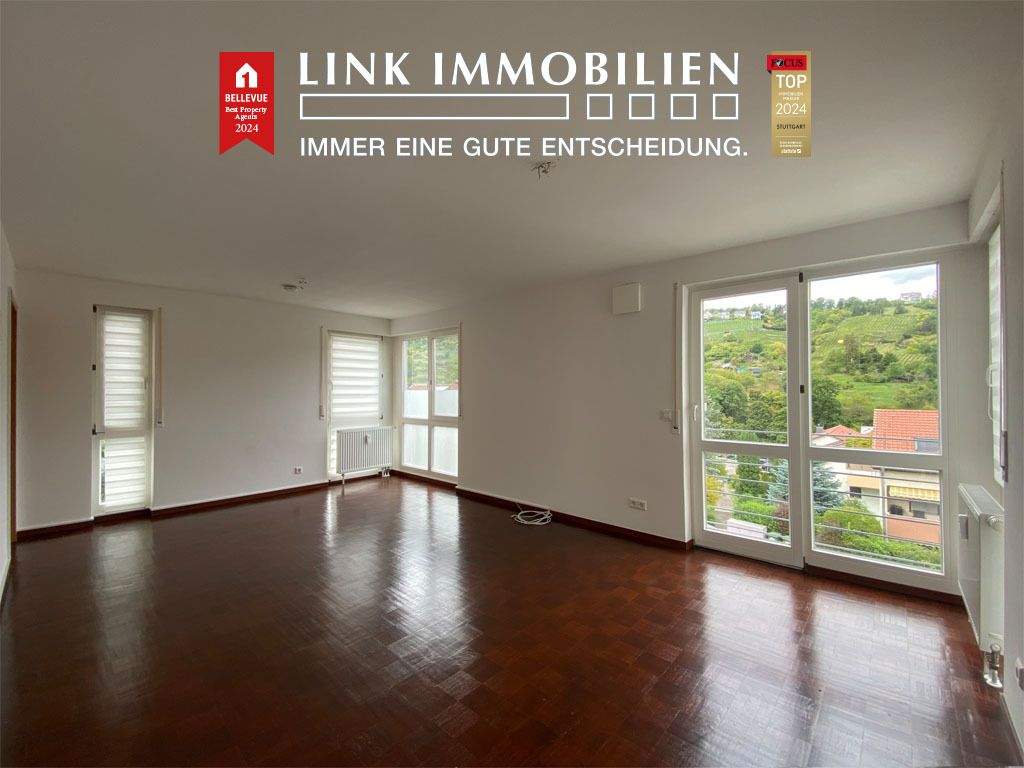 Thumbnail-Stuttgart-Rohracker: Helle 1-Zimmer-Wohnung mit Ausblick und Stellplatz