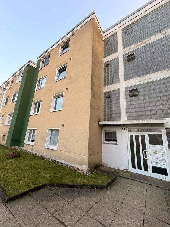 Thumbnail-2-Zimmer-Eigentumswohnung mit Loggia und Tiefgaragenstellplatz in Velbert-Neviges