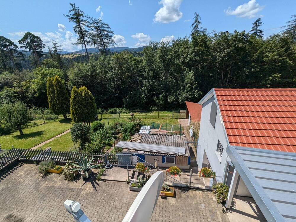 Ausblick, Grundstück, Nebengebäude, Carport