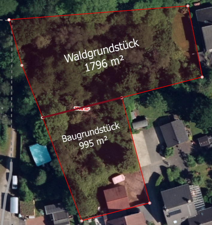 Luftbild Grundstück