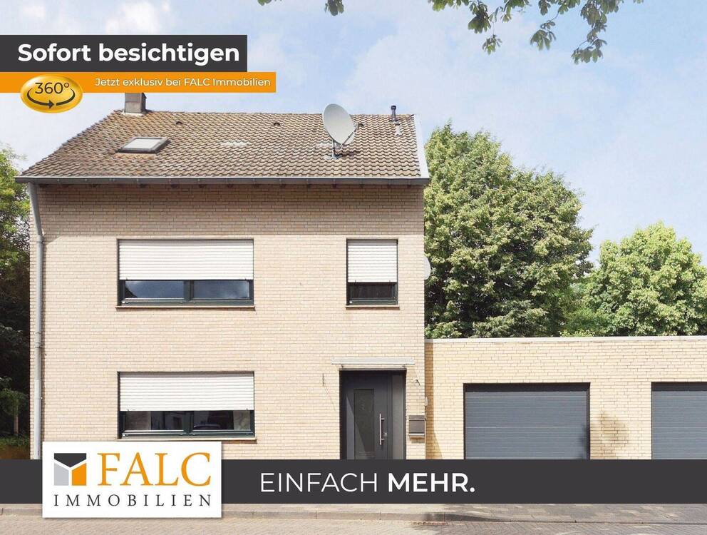 Thumbnail-Freistehendes Familienhaus mit Wintergarten, drei Garagen und viel Platz