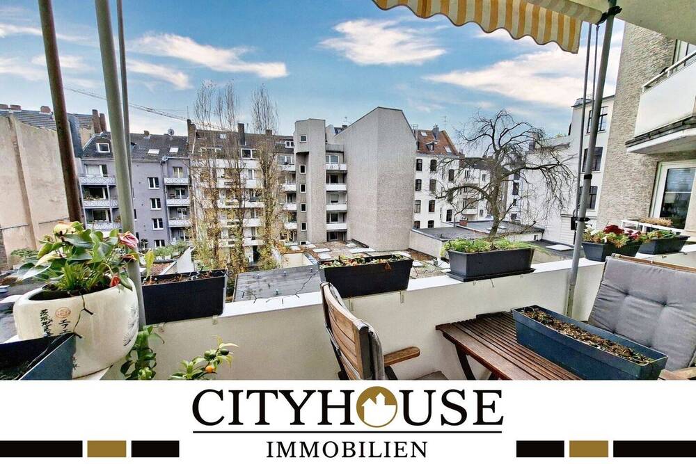 Thumbnail-CITYHOUSE: Rheinnähe schöne 2 Zimmer Wohnung im Agnesviertel, vermietet, mit Balkon, Aufzug, Keller