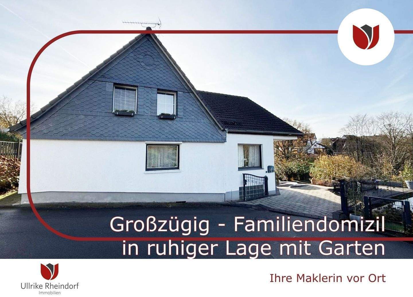 Thumbnail-Gepflegtes, freistehendes Einfamilienhaus mit 6 Zimmern, großem Garten und Garage – viel Platz für die ganze Familie