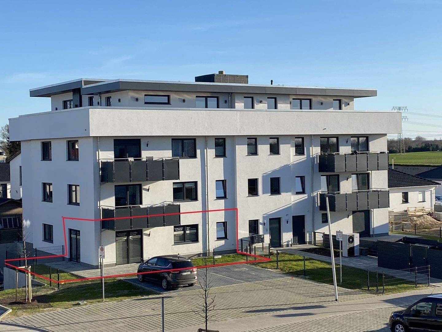 Thumbnail-2 Raum Wohnung mit Wohnküche im Erdgeschoss mit Terrasse Aufzug und PKW-Stellplatz