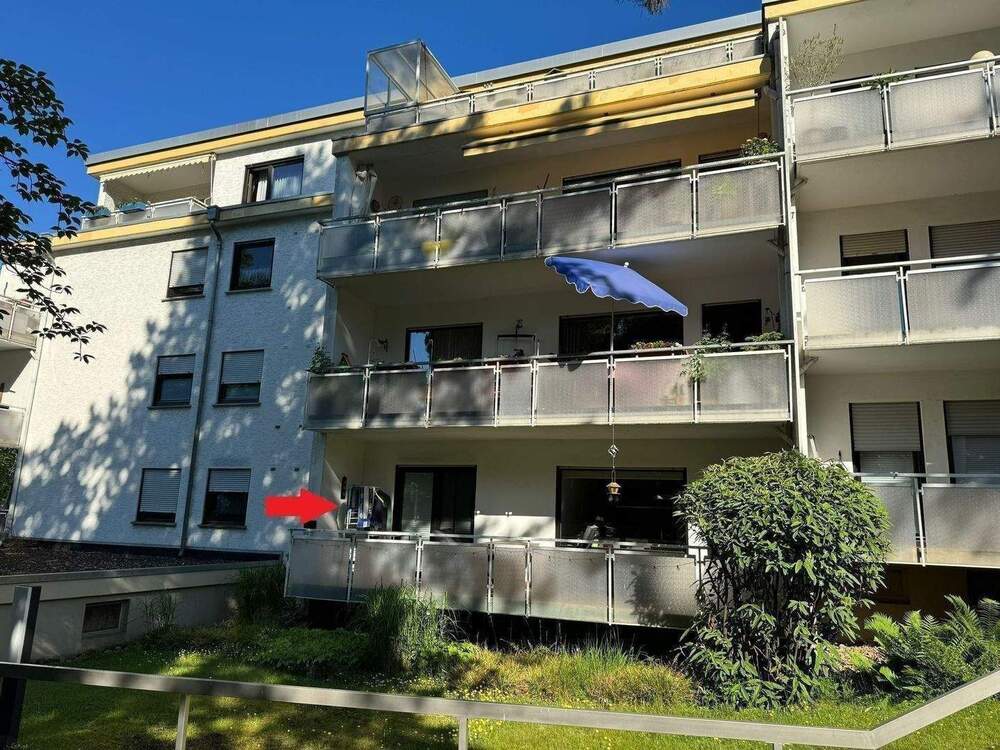 Thumbnail-Vermietete 2-Zimmer-Eigentumswohnung mit Balkon in ruhiger u. absolut zentraler Wohnlage von Bad Honnef