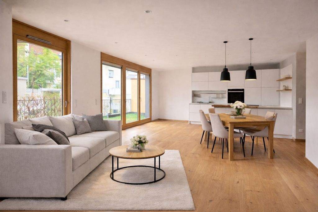 Thumbnail-Exklusive 3-Zimmer-Wohnung mit Balkon und Dachgarten in bester Lage direkt am Englischen Garten