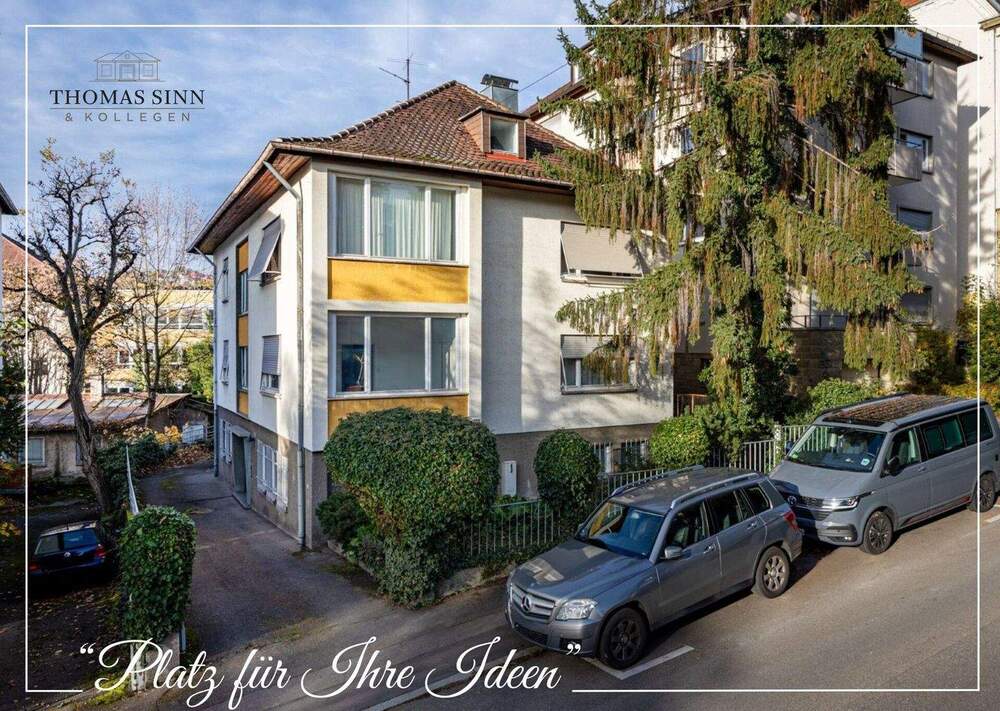 Thumbnail-Renovierungsbedürftiges 3-Familienhaus in sehr guter Wohnlage von Stuttgart-Nord.