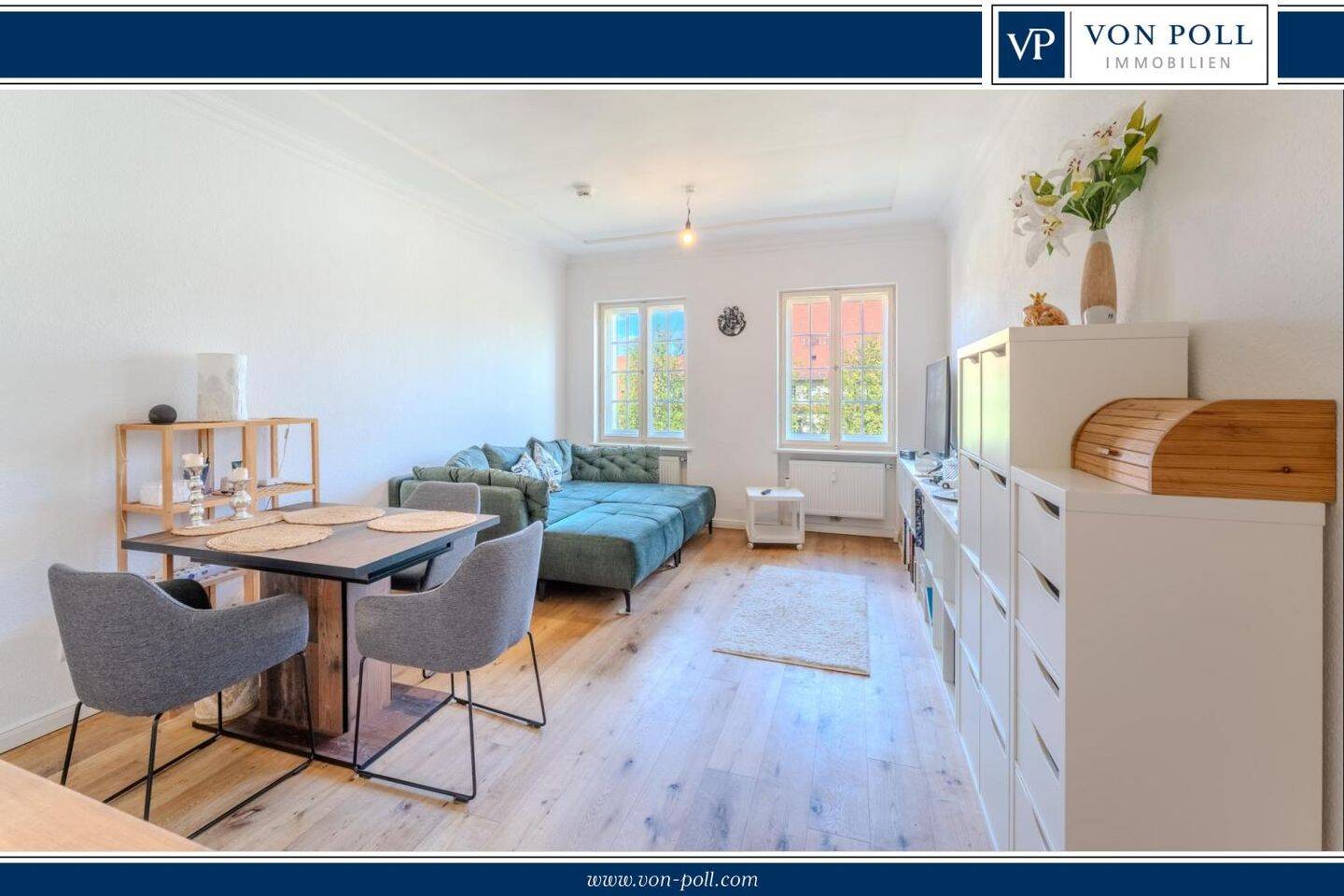 Thumbnail-Wohnen im Park: Exklusive, bezugsfreie 3-Zimmer-Wohnung im Ludwig-Hoffmann-Quartier