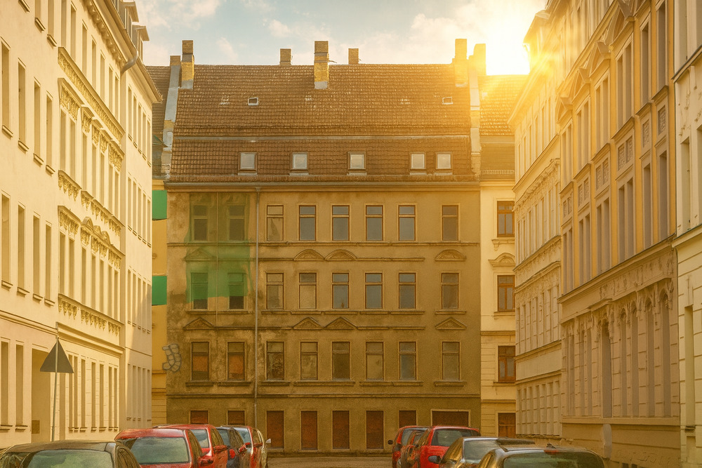 Thumbnail-Leerstehendes Gründerzeit-MFH mit Ausbaureserve – Sanierungsobjekt in ruhiger Lage von Leipzig-Anger-Crottendorf