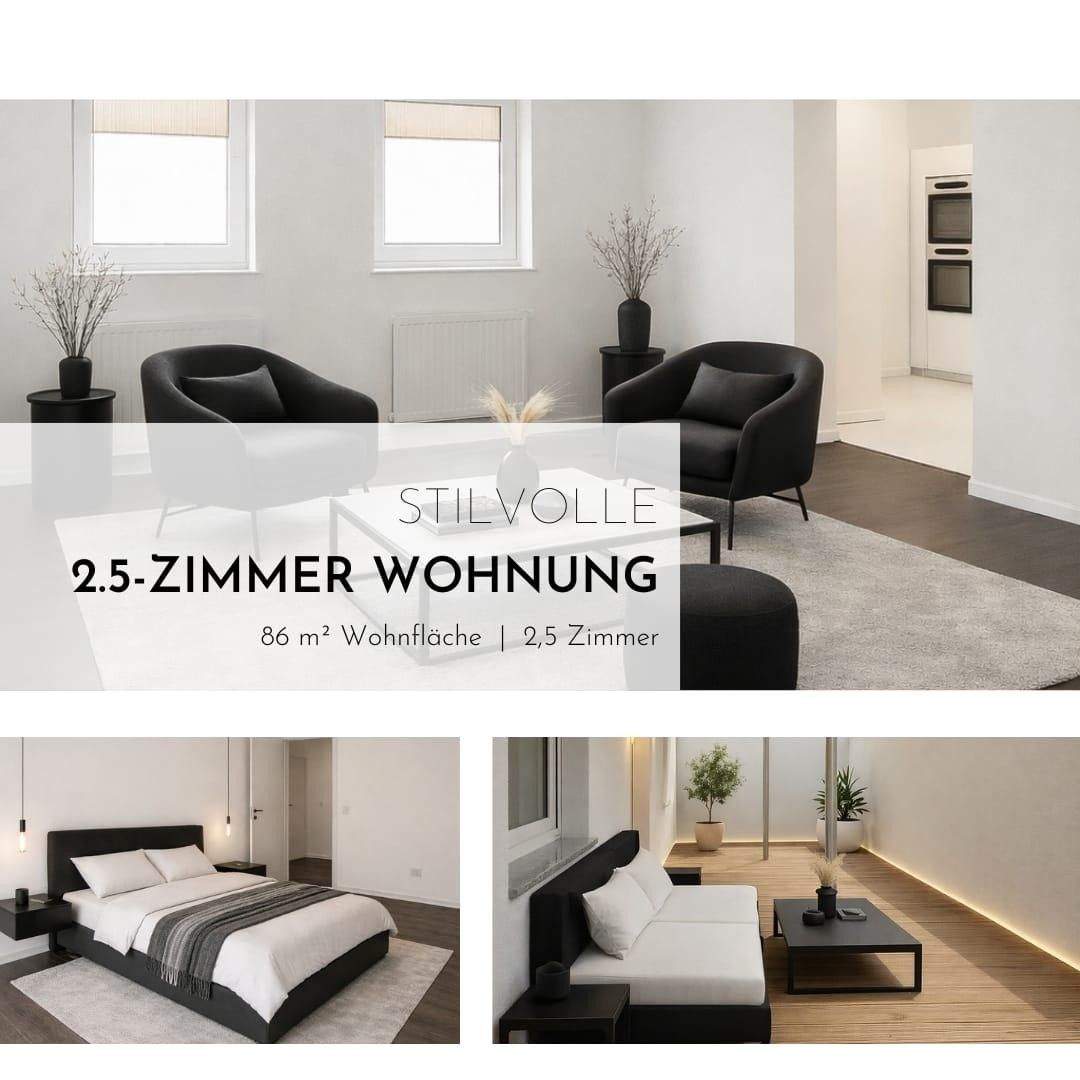 Thumbnail-Stilvolle 2,5-Zimmer Wohnung in Mannheim - Bezugsfertig & provsionsfrei