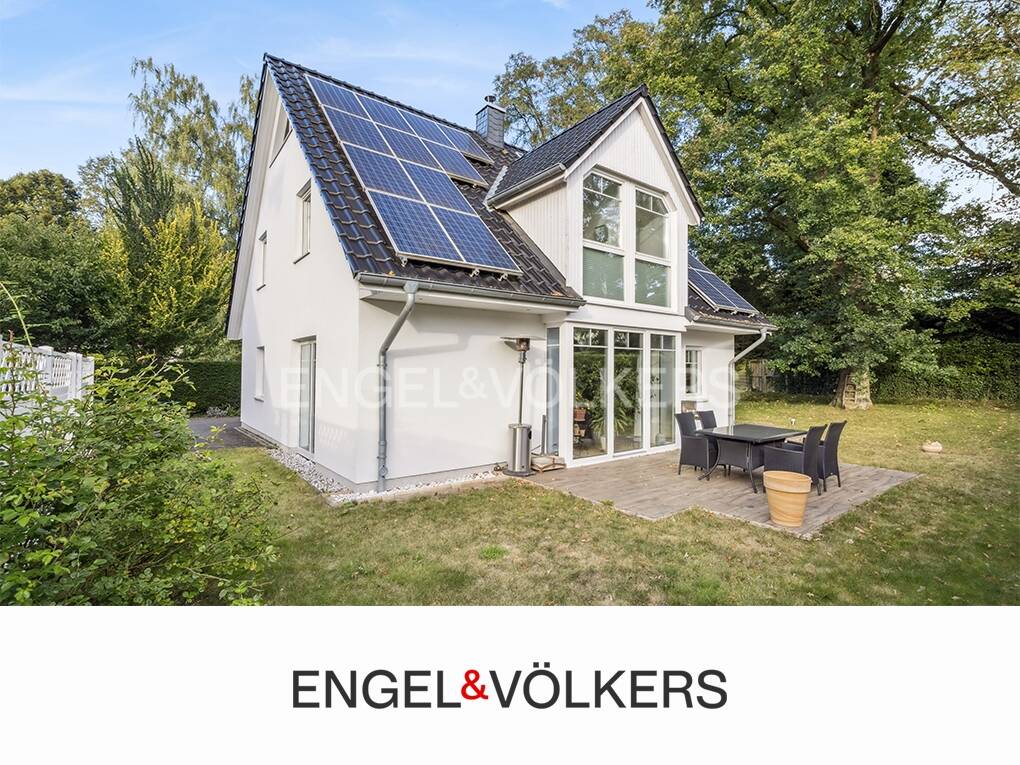 Thumbnail-Modernes Einfamilienhaus in ruhiger Bestlage von Ammersbek - energieeffizient und familienfreundlich