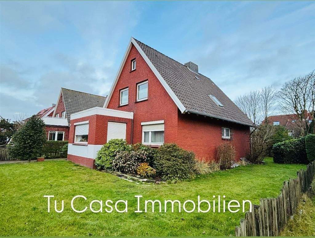 Thumbnail-Freistehendes Einfamilienhaus mit Garten in schöner Grünlage Nähe Nordstrand