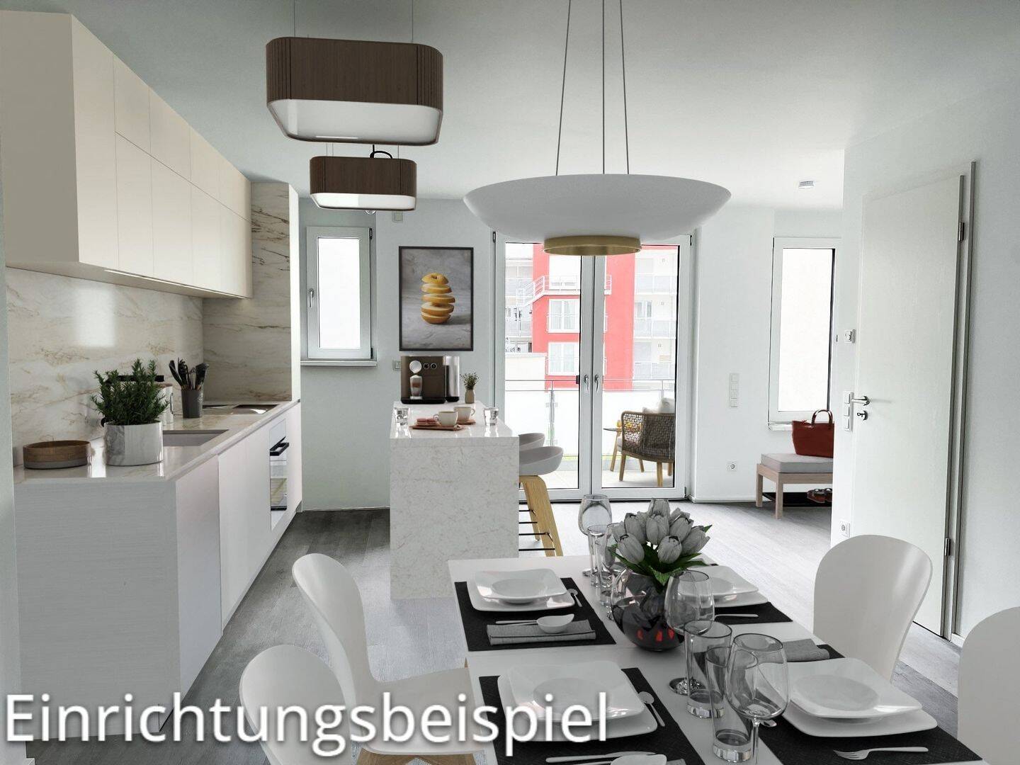 Einrichtungsbsp. Küchenbereich