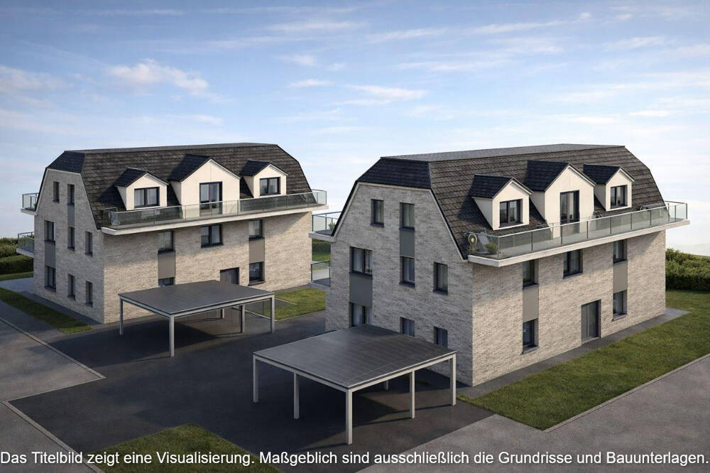 Thumbnail-Zentral. Modern. Komfortabel. - 2 ZKB-Eigentumswohnung im Neubauprojekt in Brake